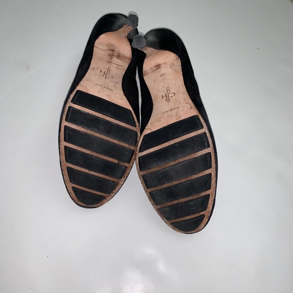 ❤️SOLD❤️COLE HAAN Air Talia SUEDE Black BOOTIE S 8 - Picture 8 of 8